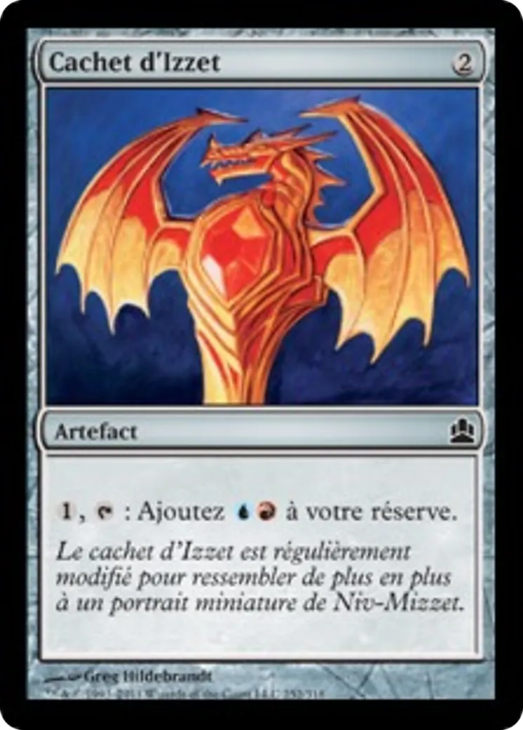 Cachet d'Izzet — Commander 2011 — Magic: The Gathering