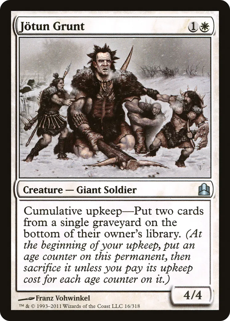 Jötun Grunt — Commander 2011 — Magic: The Gathering