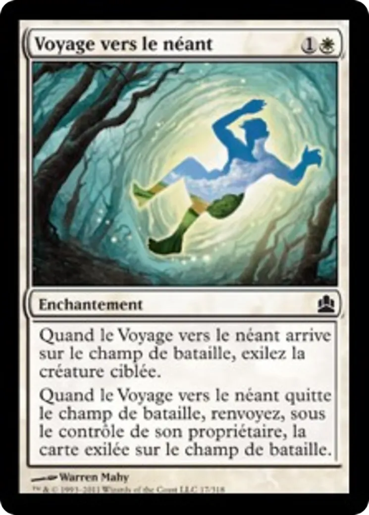 Voyage vers le néant — Commander 2011 — Magic: The Gathering