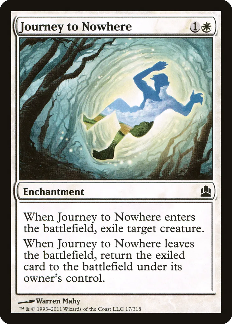 Journey to Nowhere — Commander 2011 — Magic: The Gathering