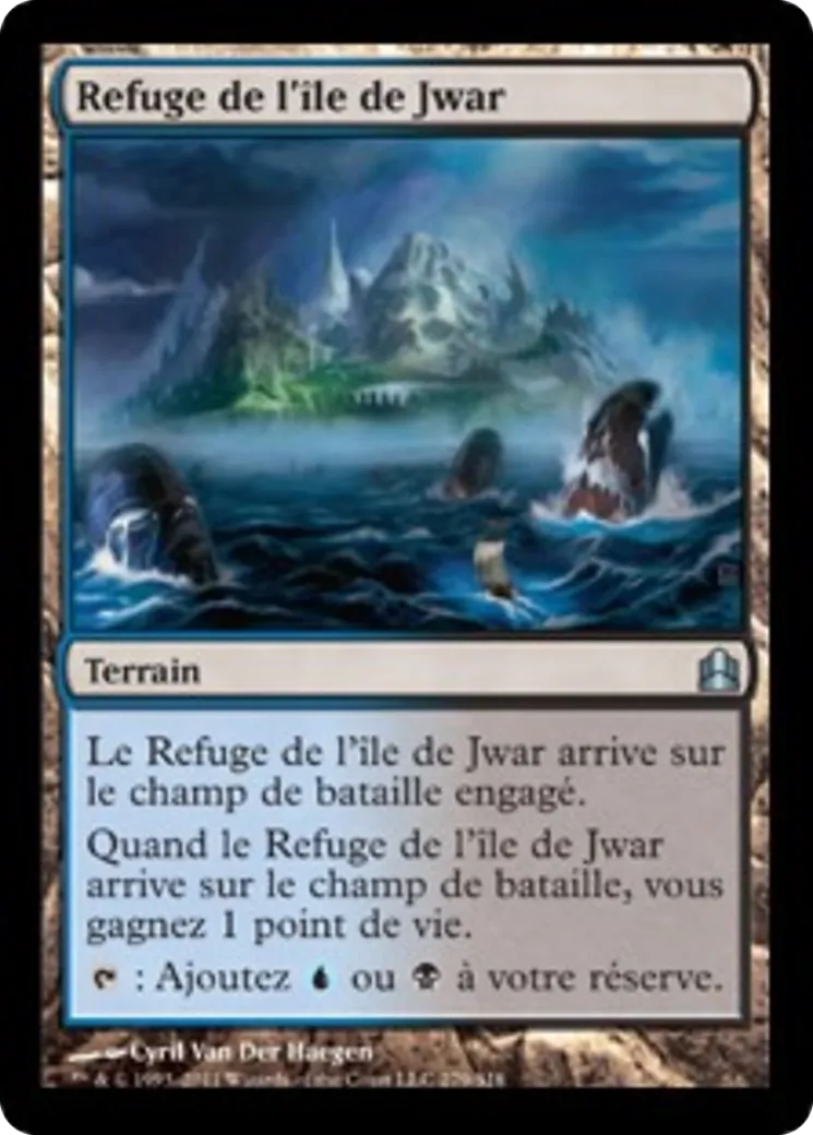 Refuge de l'île de Jwar from Commander 2011 - Magic: The Gathering