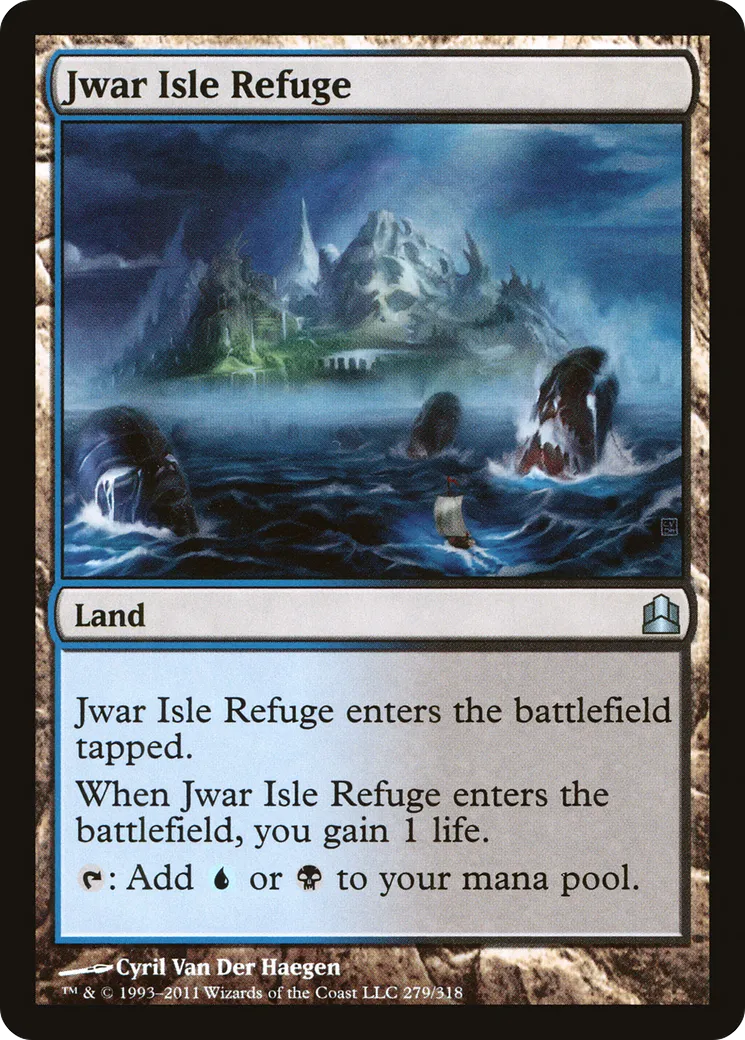 Jwar Isle Refuge — Commander 2011 — Magic: The Gathering