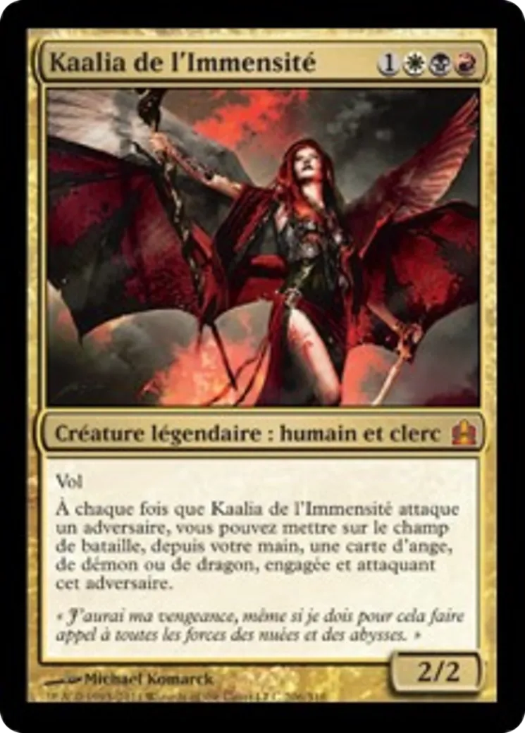 Kaalia de l'Immensité — Commander 2011 — Magic: The Gathering