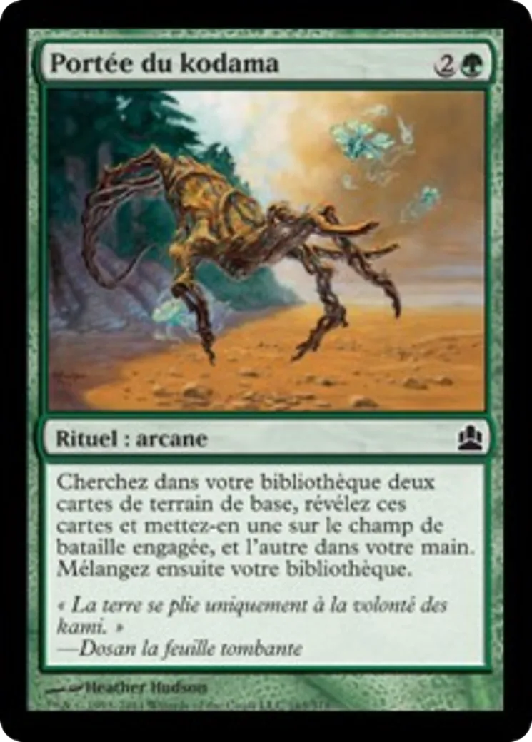 Portée du kodama — Commander 2011 — Magic: The Gathering