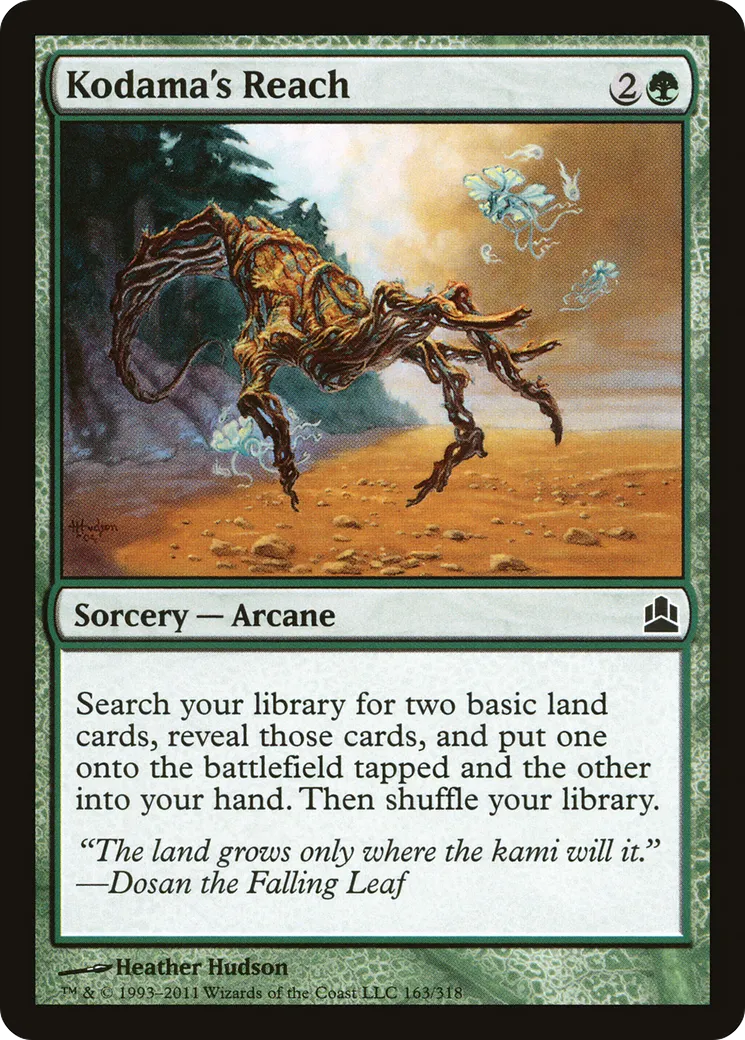 Kodama's Reach — Commander 2011 — Magic: The Gathering