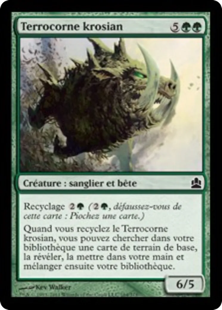 Terrocorne krosian — Commander 2011 — Magic: The Gathering