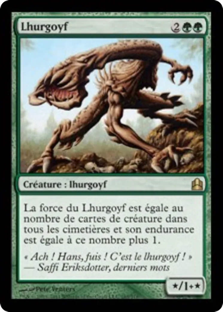 lhurgoyf — Commander 2011 — Magic: The Gathering