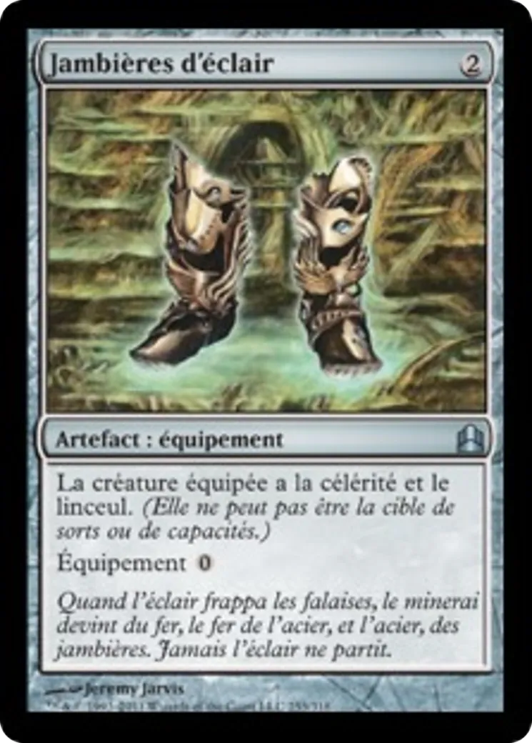 Jambières d'éclair from Commander 2011 - Magic: The Gathering