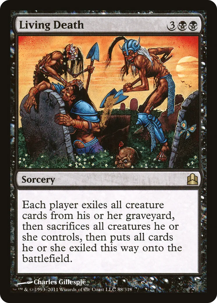 Living Death — Commander 2011 — Magic: The Gathering