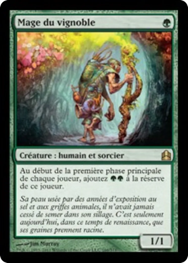 Mage du vignoble — Commander 2011 — Magic: The Gathering