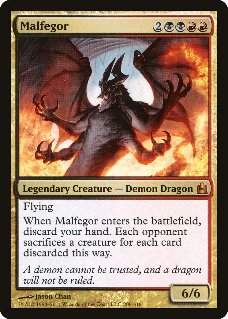Malfegor — Commander 2011 — Magic: The Gathering