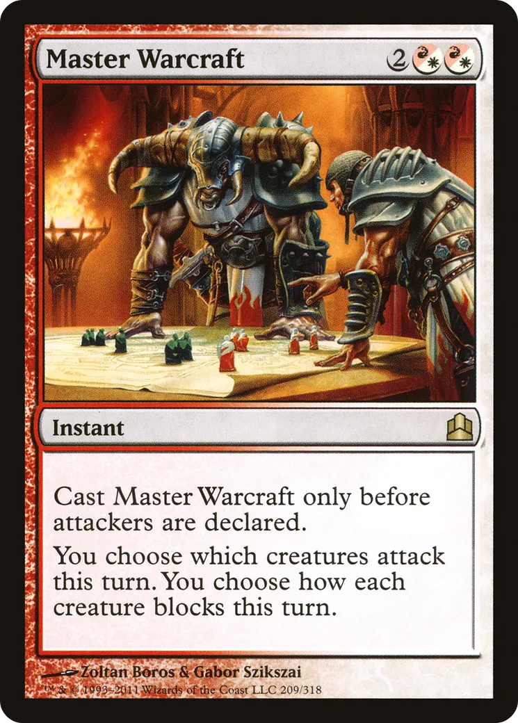 Master Warcraft — Commander 2011 — Magic: The Gathering