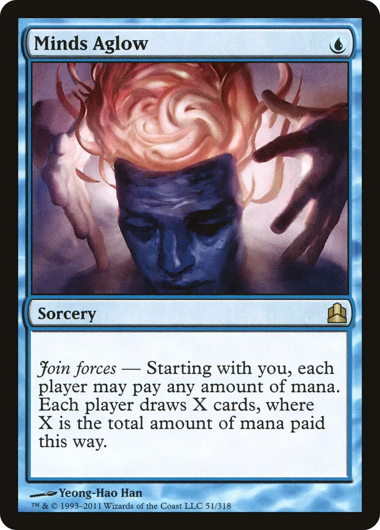 Minds Aglow from Commander 2011 - Magic: The Gathering