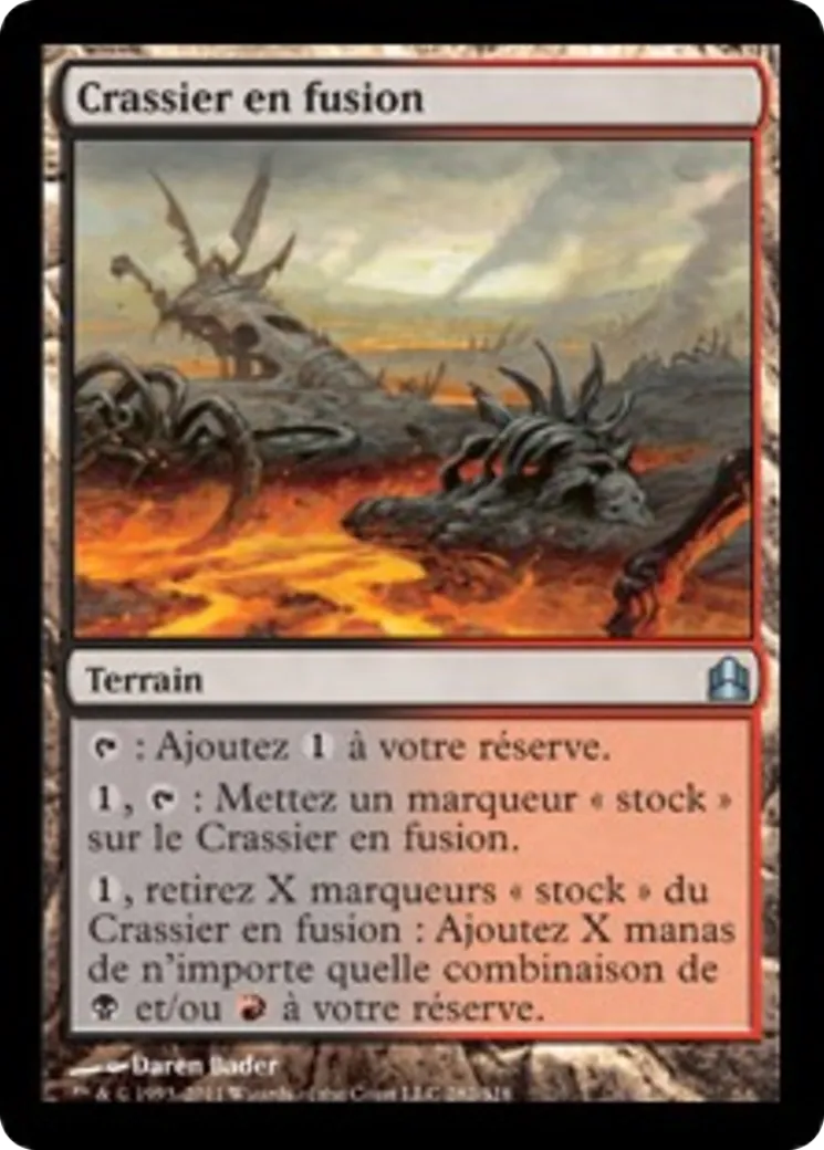 Crassier en fusion — Commander 2011 — Magic: The Gathering