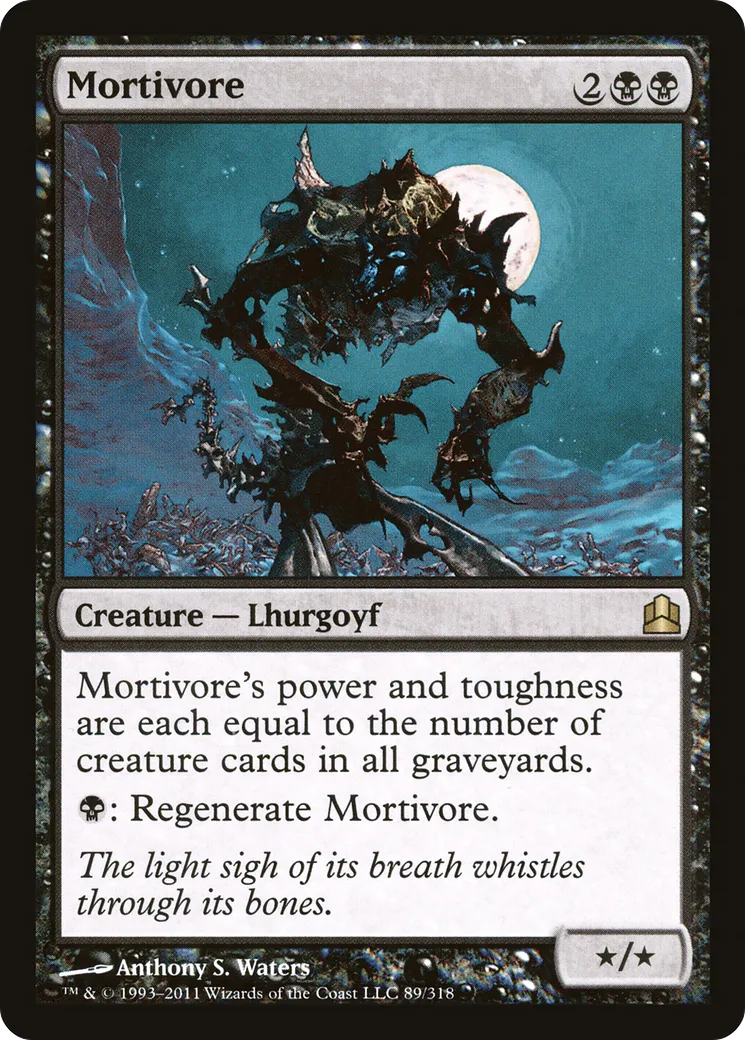 Mortivore — Commander 2011 — Magic: The Gathering