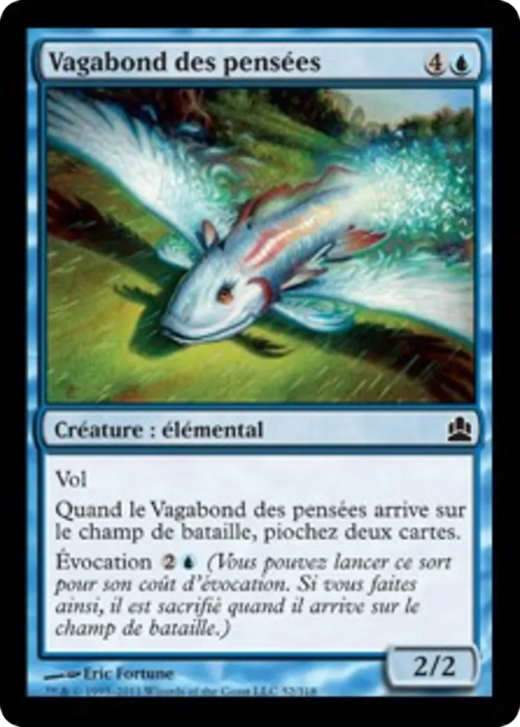 Vagabond des pensées — Commander 2011 — Magic: The Gathering