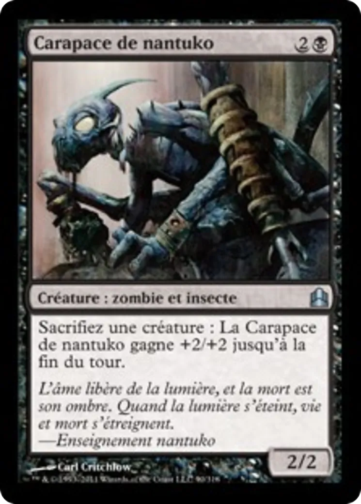 Carapace de nantuko — Commander 2011 — Magic: The Gathering