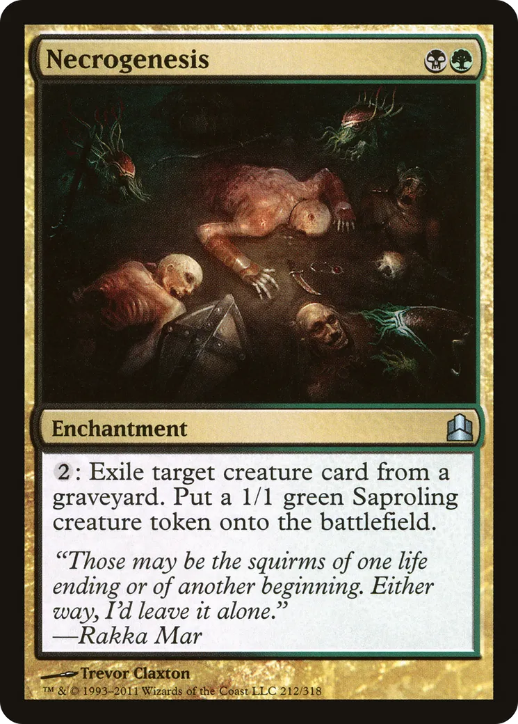 Necrogenesis — Commander 2011 — Magic: The Gathering