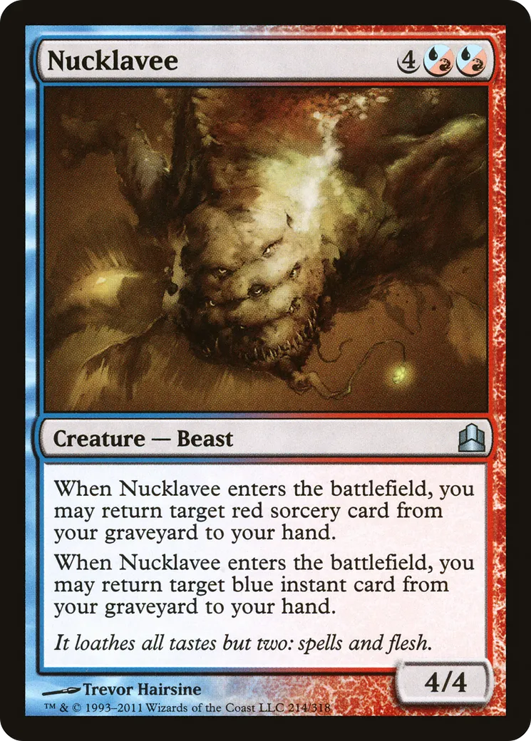 Nucklavee — Commander 2011 — Magic: The Gathering