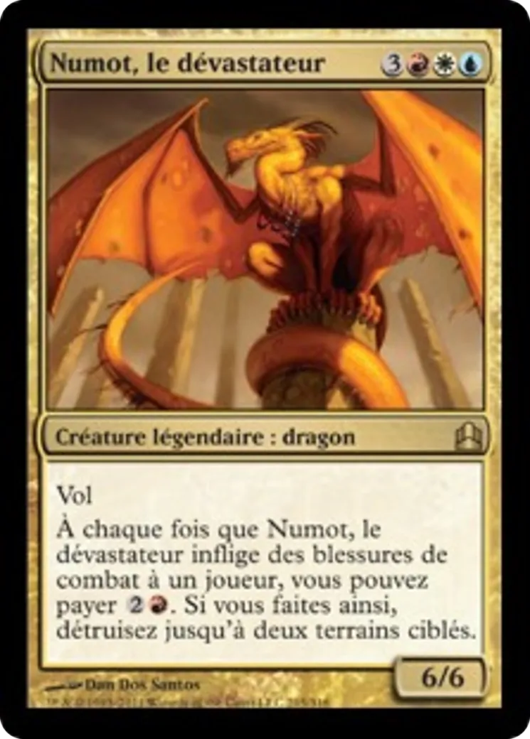 Numot, le dévastateur — Commander 2011 — Magic: The Gathering