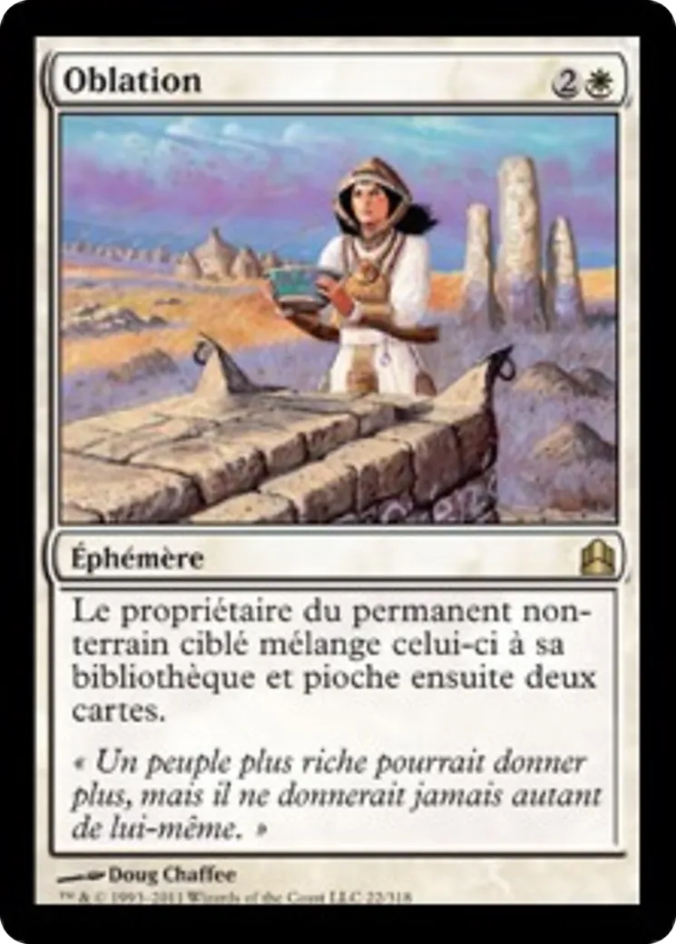 Oblation — Commander 2011 — Magic: The Gathering