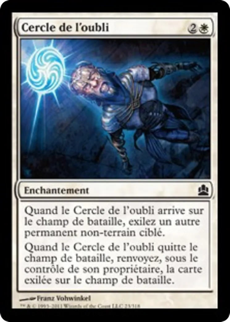 Cercle de l'oubli — Commander 2011 — Magic: The Gathering