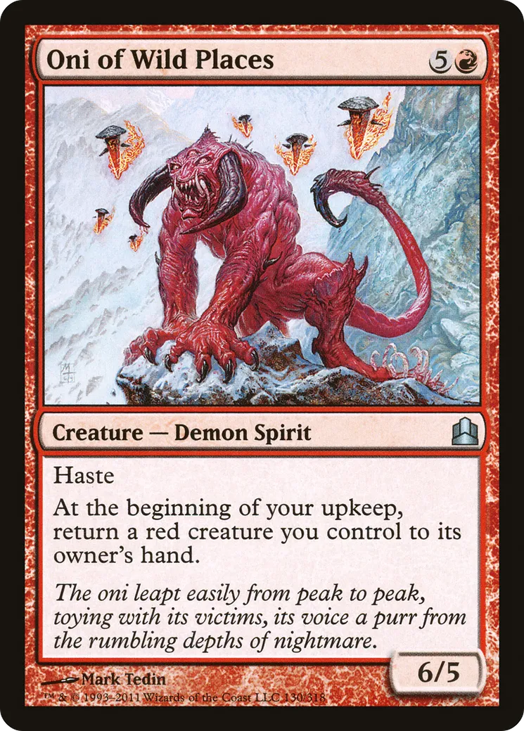 Oni of Wild Places from Commander 2011 - Magic: The Gathering