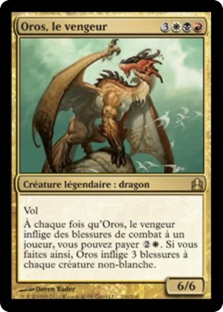 Oros, le vengeur from Commander 2011 - Magic: The Gathering
