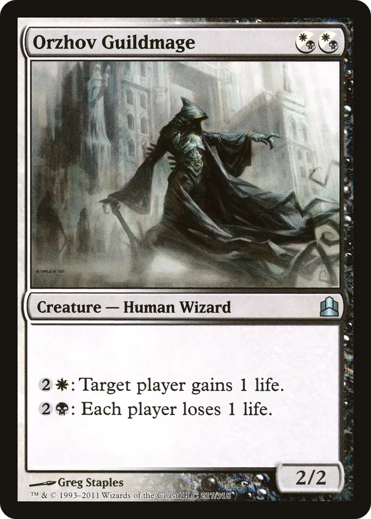 Orzhov Guildmage — Commander 2011 — Magic: The Gathering
