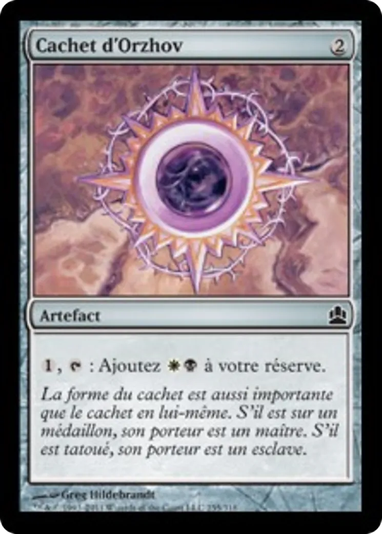 Cachet d'Orzhov — Commander 2011 — Magic: The Gathering