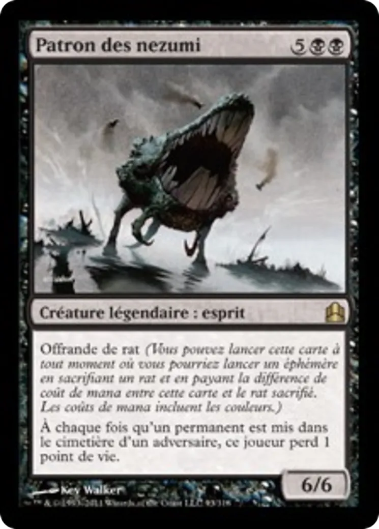 Patron des nezumi — Commander 2011 — Magic: The Gathering