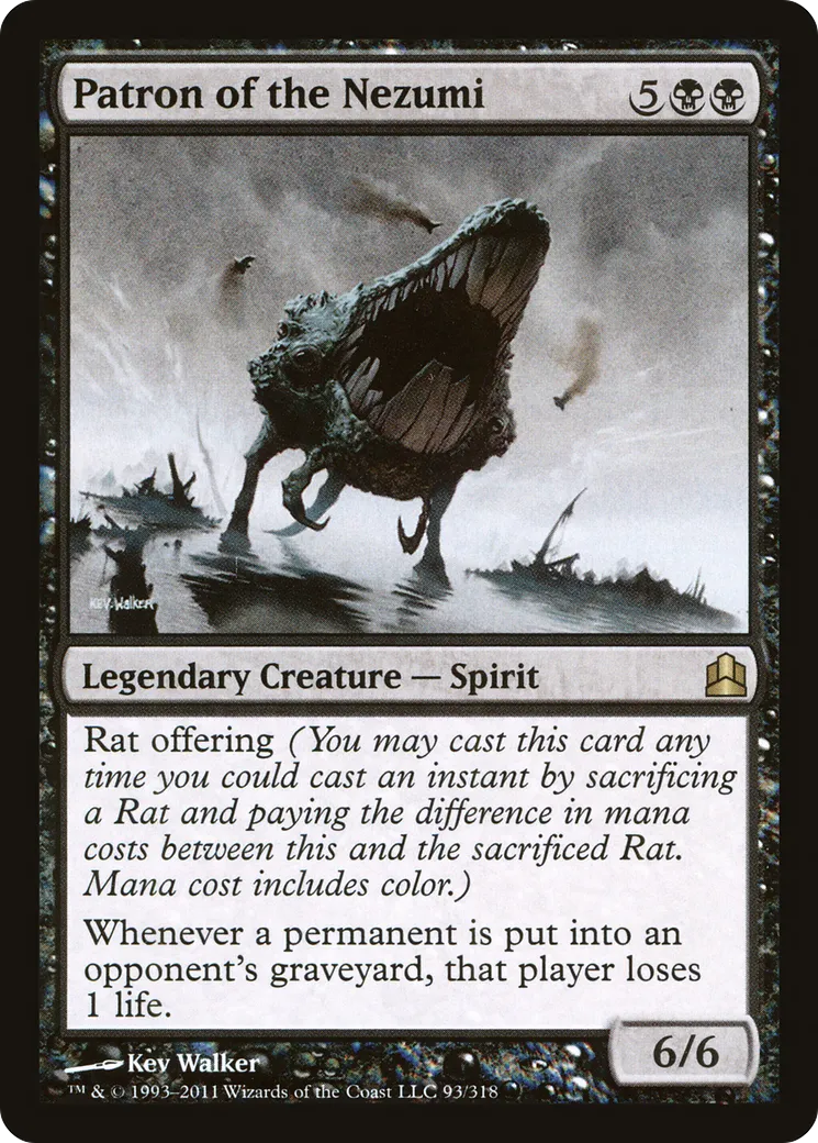 Patron of the Nezumi — Commander 2011 — Magic: The Gathering