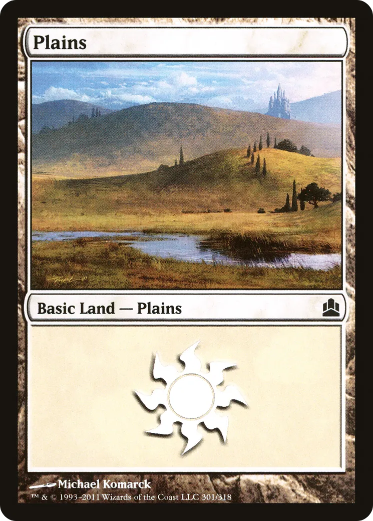 Plains — Commander 2011 — Magic: The Gathering