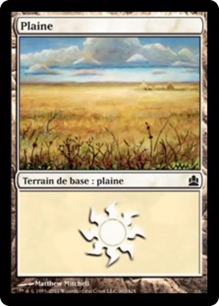 Plaine — Commander 2011 — Magic: The Gathering