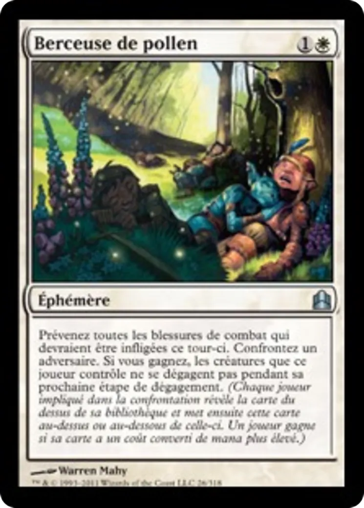 Berceuse de pollen from Commander 2011 - Magic: The Gathering