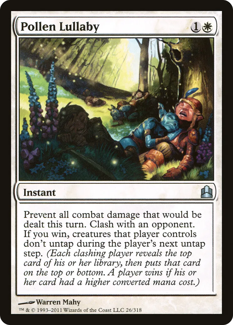 Pollen Lullaby — Commander 2011 — Magic: The Gathering