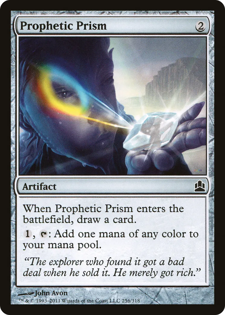 Prophetic Prism — Commander 2011 — Magic: The Gathering