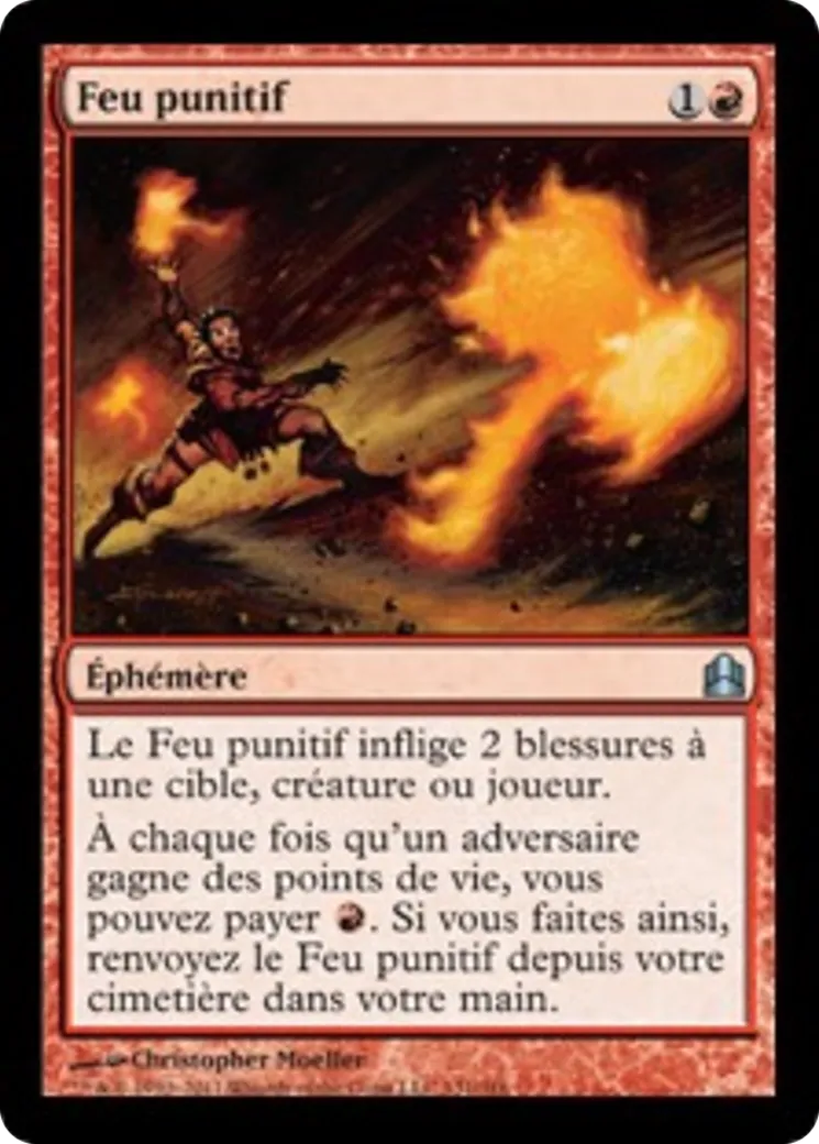 Feu punitif — Commander 2011 — Magic: The Gathering