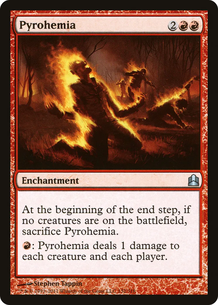 Pyrohemia — Commander 2011 — Magic: The Gathering