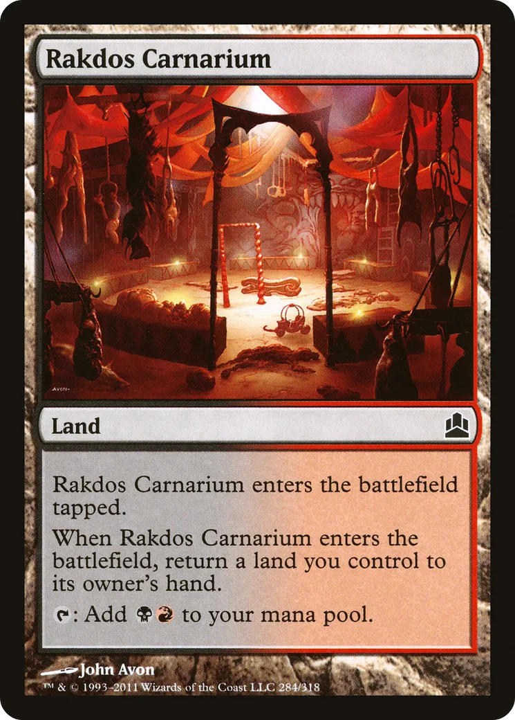 Rakdos Carnarium — Commander 2011 — Magic: The Gathering