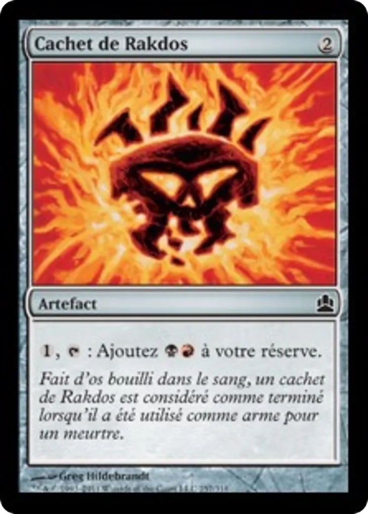 Cachet de Rakdos — Commander 2011 — Magic: The Gathering