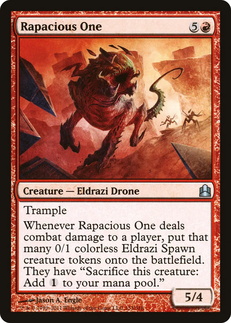 Rapacious One — Commander 2011 — Magic: The Gathering