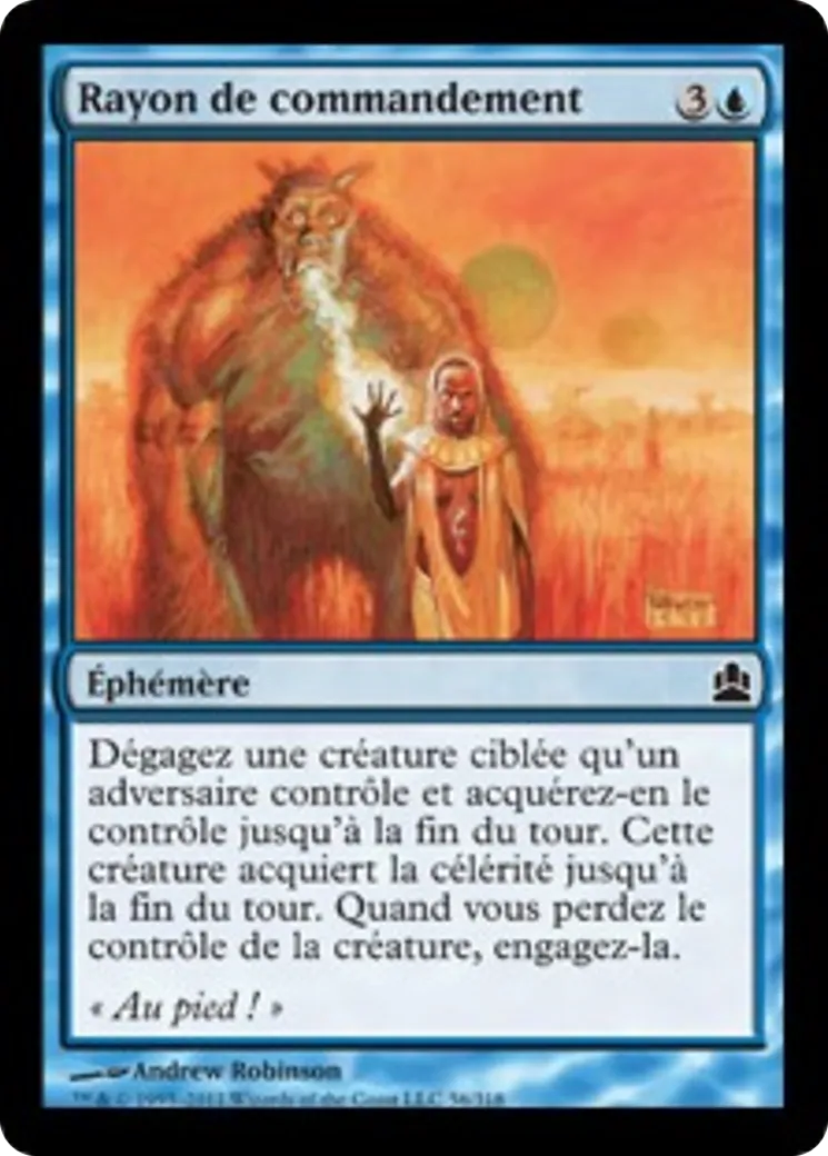 Rayon de commandement — Commander 2011 — Magic: The Gathering