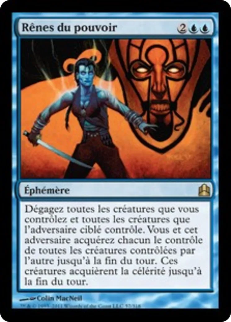 Rênes du pouvoir — Commander 2011 — Magic: The Gathering