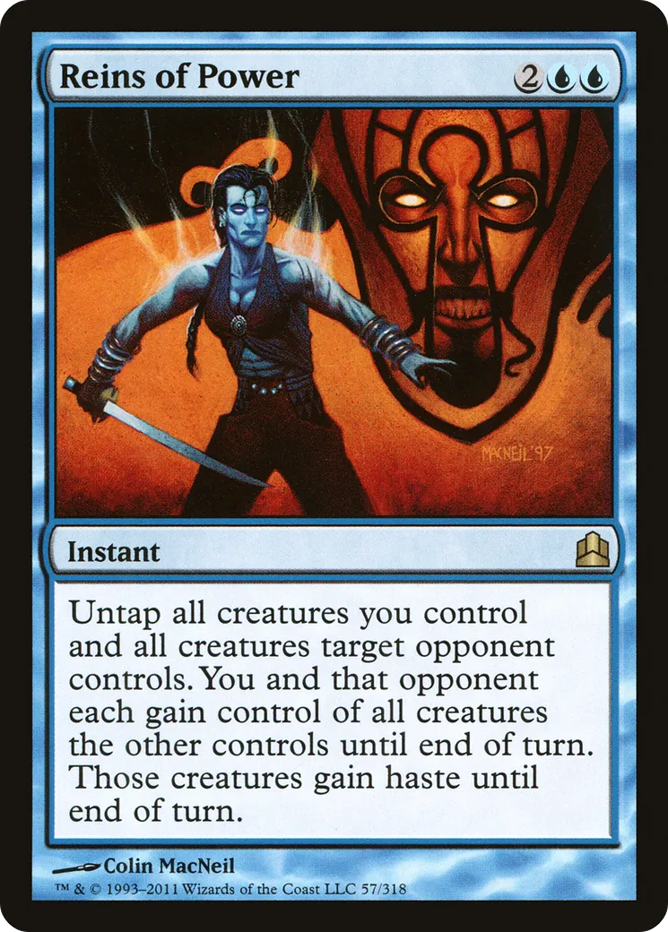Reins of Power from Commander 2011 - Magic: The Gathering