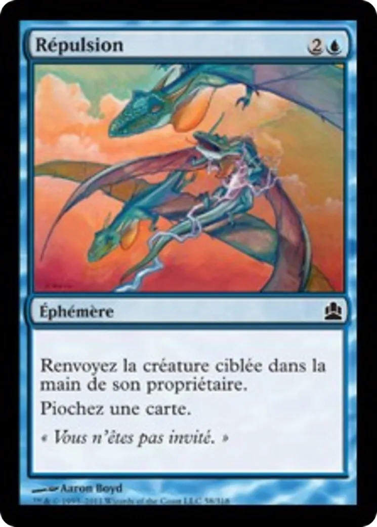 Répulsion — Commander 2011 — Magic: The Gathering
