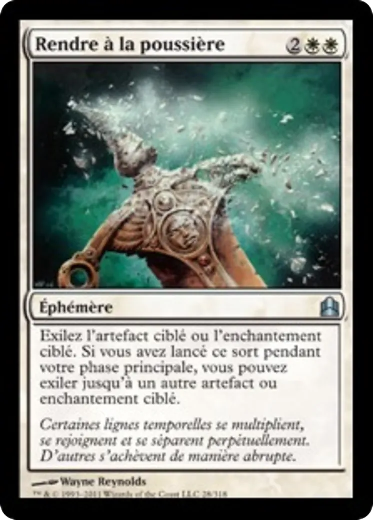 Rendre à la poussière — Commander 2011 — Magic: The Gathering