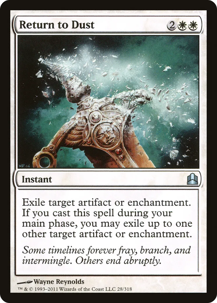 Return to Dust from Commander 2011 - Magic: The Gathering