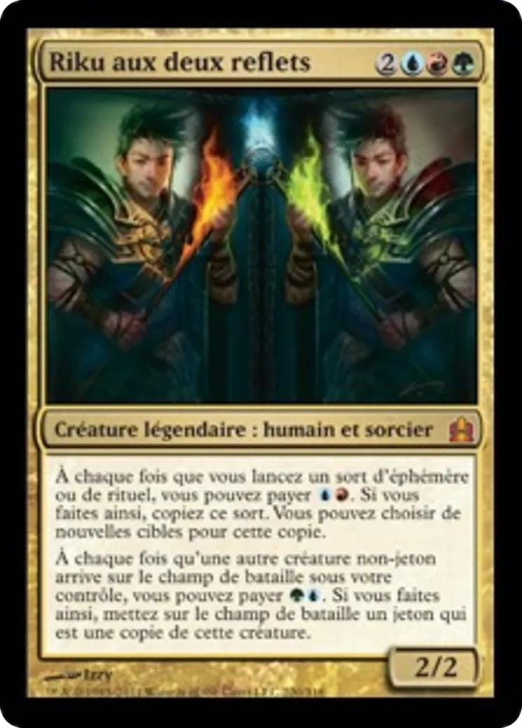 Riku aux deux reflets — Commander 2011 — Magic: The Gathering