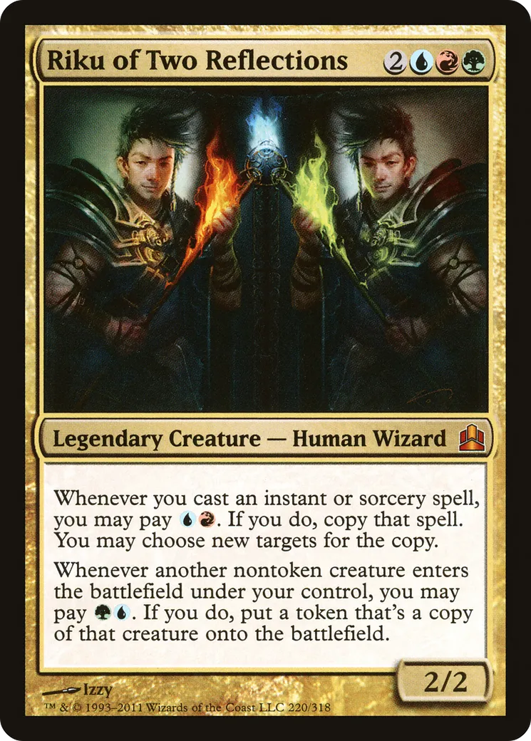 Riku of Two Reflections — Commander 2011 — Magic: The Gathering